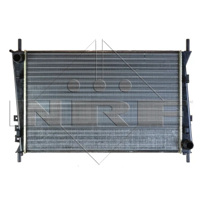 Abbildung von NRF 53782 Kühler, Motorkühlung Aluminium 620 415 34 Kühlrippen mechanisch gefügt JAGUAR: X Type Limousine