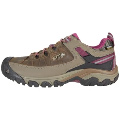 Abbildung von KEEN Damen Targhee 3 Waterproof Wanderschuh, Weiss Boysenberry, 38.5 EU