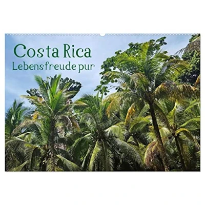 Abbildung von Costa Rica Lebensfreude pur (Wandkalender 2025 DIN A2 quer), CALVENDO Monatskalender