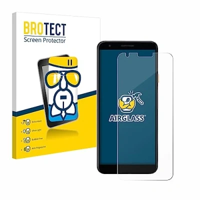 Abbildung von BROTECT Schutzglas für Google Pixel 3a Schutzfolie Panzer Folie Glas [Extrem Kratzfest 9H, Anti Fingerprint, Ultra Transparent]