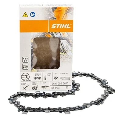 Abbildung von STIHL Ersatzkette PICCO SUPER 63 PS3 3616/55 3/8 Zoll, 55 Glieder, 1.3 mm, Länge 40 cm, 1 Stück, 36160000055