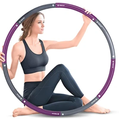 Abbildung von FEECCO Hula Hoop Reifen Erwachsene hullahub zum abnehmen 1 2.3kg Gewichtsoptionen