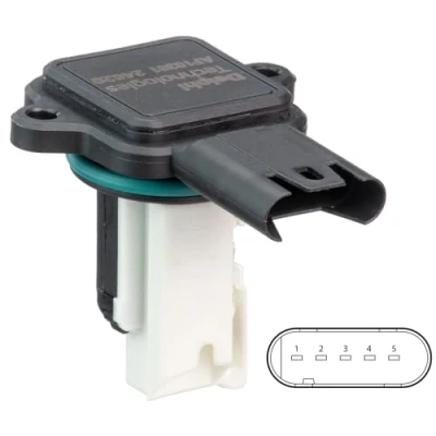 Abbildung von DELPHI AF10381 12B1 Luftmassenmesser BMW: 5 Limousine, 3 Touring