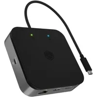 Abbildung von ICY BOX USB4 Docking Station (7 in 1) für 2 Monitore (1x HDMI &amp; 1x DP), 4K 120Hz / 8K 30Hz, 3X USB 3.2 Gen (10 Gbit/s), 60W Power Delivery, Gigabit Ethernet, Audio, IB DK408 C41