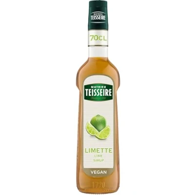 Abbildung von Mathieu Teisseire Limette Sirup, für Getränke, Erfrischungsgetränke, Cocktails und Desserts, Flasche 70 cl