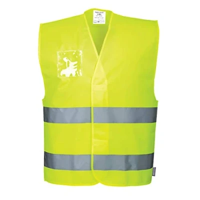Abbildung von Portwest C475 hi vis 2 Bands Weste ID, C475YERL/XL, Gelb