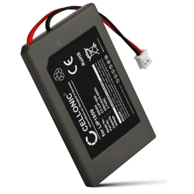 Abbildung von CELLONIC Akku kompatibel mit Sony PS3 SIXAXIS Controller, CECHZC1E, CECHZC1H, CECHZC1J, CECHZC1U, LIP1472, LIP1859 3.6V 3.7V 650mAh
