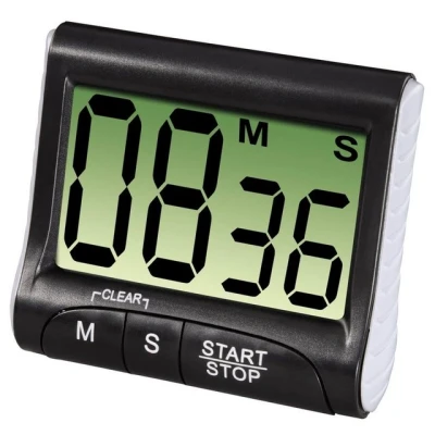 Abbildung von Xavax Küchentimer &quot;Countdown&quot;, digital, Schwarz