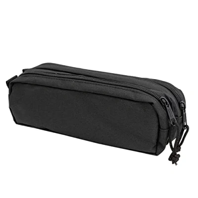 Abbildung von Idena Federtasche 20122 Schlamper mit 2 Reißverschlussfächern, ca. 9 x 23 7,5