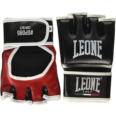 Abbildung von LEONE 1947, Kontakt MMA Handschuhe, Unisex Erwachsene, Schwarz, S, GP095