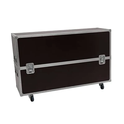 Abbildung von ROADINGER Flightcase 2x LCD ZL65 mit Rollen für 2 Monitore bis 65&quot;