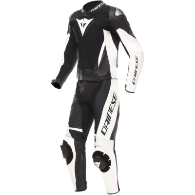 Abbildung von Dainese Demon Sprint 2-Teiler Motorrad Lederkombi Schwarz-Weiß
