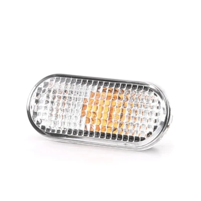 Abbildung von TYC 18 3585 01 2 Blinker weiß beidseitig, seitlicher Einbau ohne Lampenträger oval VOLKSWAGEN: GOLF 3 Variant, Caddy Kastenwagen,