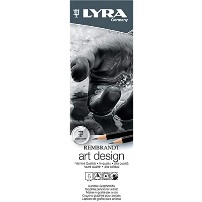 Abbildung von LYRA REMBRANDT ART DESIGN Metalletui 6 Bleistifte
