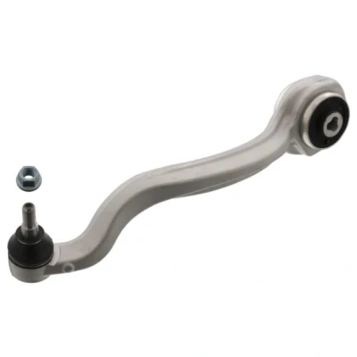 Abbildung von FEBI BILSTEIN 44518 Querlenker mit Sicherungsmutter Trag /Führungsgelenk, Lager Vorderachse links, unten, vorne Aluminium