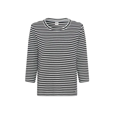 Abbildung von BRAX Style Bonnie Langarmshirt, Damen, Größe: 36, Navy
