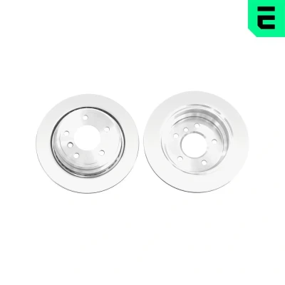 Abbildung von OPTIMAL BS 5880C Bremsscheibe Hinterachse 298 20 5/6 Belüftet beschichtet BMW: 5 Limousine, Touring