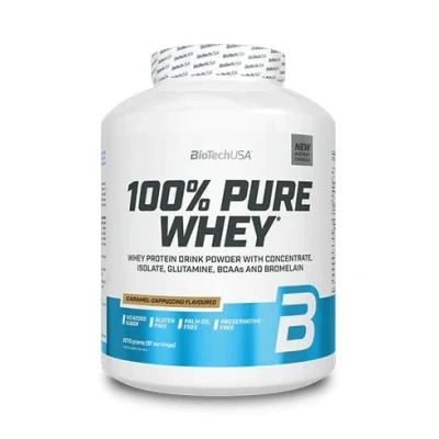 Abbildung von Biotech 100% Pure Whey Karamell Cappuchino