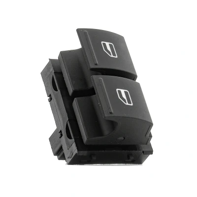 Abbildung von VEMO V10 73 0243 Schalter, Fensterheber fahrerseitig, vorne mit Doppelschalter Original Qualität VOLKSWAGEN: Golf 6, 5 Schrägheck