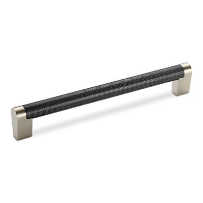 Abbildung von SO TECH® Möbelgriff Bügelgriff GRATE Edelstahl gerändelt BA 192 320 mm incl. Schrauben, Griff Schrankgriff Schubladengriff Schrauben