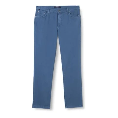 Abbildung von Tommy Hilfiger Herren Jeans Denton Stretch, Blau (Aegean Sea), 33W/34L