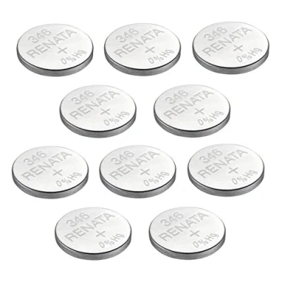 Abbildung von Uhrenbatterie Renata Single Swiss 346 oder SR 712 SW 1.55V gemacht (10 x SW)