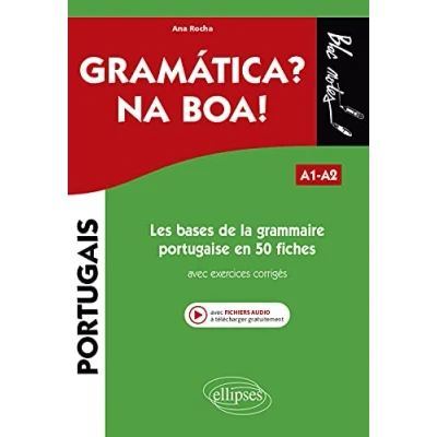 Abbildung von Les bases de la grammaire portugaise en 50 fiches avec exercices corrigés. A1 A2 (Bloc notes)