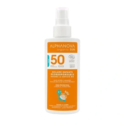 Abbildung von Alphanova Kinder Sonnenspray SPF 50, Bio, 125 ml