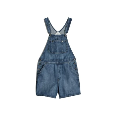 Abbildung von G Star Short Dungaree WMN Latzhose, Damen, Größe: XS, Faded cliffside blue