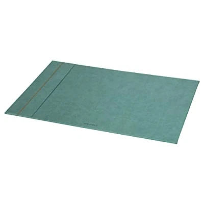 Abbildung von Rhodia 194486C Schreibunterlage Rhodiarama 60x40 cm, fest, Kunstleder, ideal für Home Office, 1 Stück, Seegrün