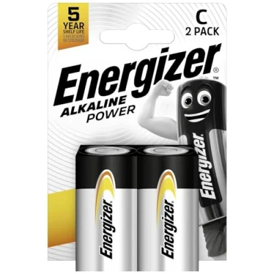 Abbildung von ENERGIZER PILAS Alkaline Power Batterie C (Baby/LR14/E93 2er Packung) E302306900 Gris/Plata