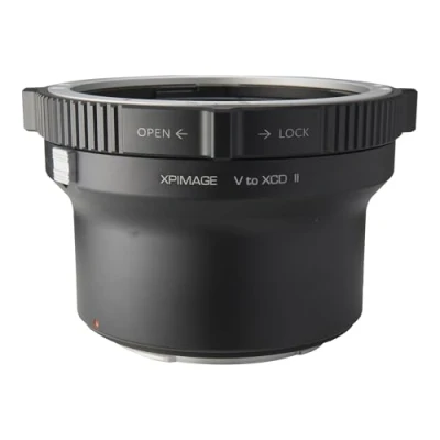 Abbildung von XPIMAGE HV auf XCD Objektivadapter Ring kompatibel mit Hasselblad V Objektiv Mittelformat X System spiegellose Digitalkameras X1D X2D