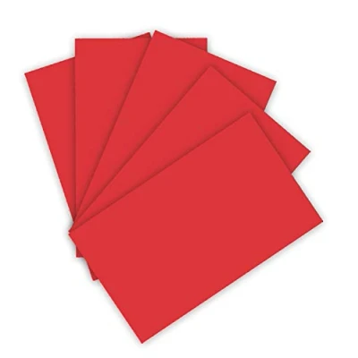 Abbildung von folia 6319 Tonpapier 130 g/m², Tonzeichenpapier in hibiscus, DIN A3, 50 Bogen, als Grundlage für zahlreiche Bastelarbeiten