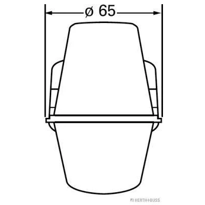 Abbildung von HERTH+BUSS ELPARTS 83700184 Zusatzblinkleuchte