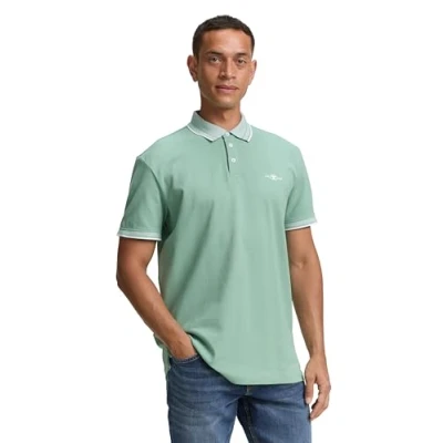 Abbildung von TOM TAILOR Herren 1045629 Poloshirt, 22577 Dust Green, XS EU