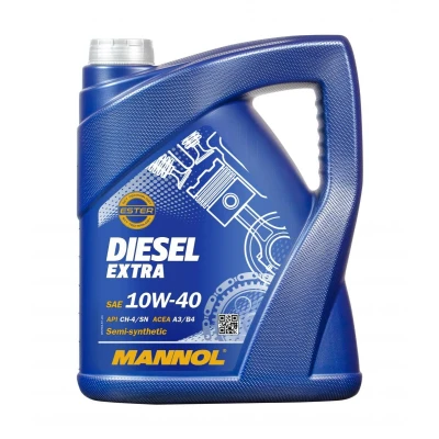 Abbildung von Mannol Diesel Extra 10W 40 5l Motoröl MN7504 5 VOLKSWAGEN: Passat B3/B4 Variant, Golf 4 Schrägheck, Polo V Schrägheck