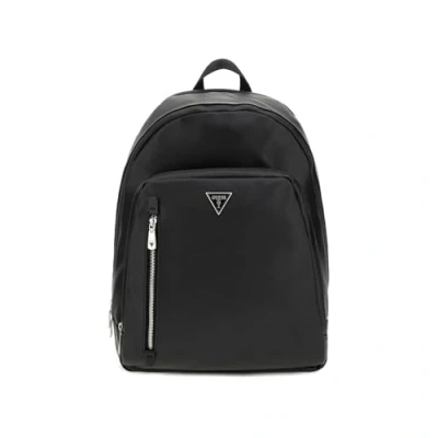 Abbildung von Guess Certosa Saffiano ECO Tagesrucksack, Größe: One Size, Black