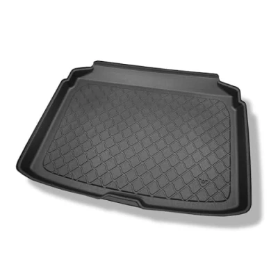 Abbildung von Mossa Kofferraumwanne kompatibel mit Audi A3 8V Hatchback, Sportback (08.2012 03.2020) Kofferraummatte rutschfest Schutzmatte G2