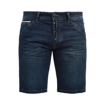Abbildung von Indicode Jeans Idalessio Shorts, Herren, Größe: Small, Dark blue