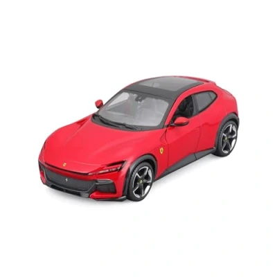 Abbildung von Bburago Ferrari Purosangue: Modellauto im Maßstab 1:24, rot (18 26030)
