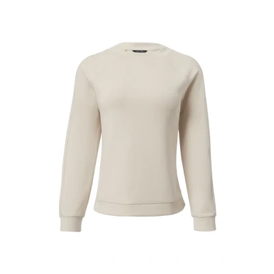 Abbildung von comma MIT Ziersteinen Sweatshirt, Damen, Größe: 42, Helles beige