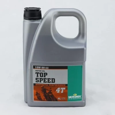Abbildung von Motorex Top Speed 4T 15W 50 4l Motoröl 7611197116608