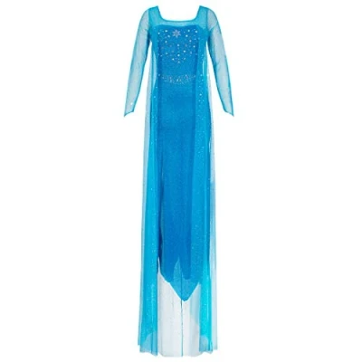 Abbildung von Katara Partyanzug Prinzessin Kostümkleid Eiskönigin Elsa für Damen, Abendkleid, Frozen, Kostüm, Fasching, Karneval, Frauen, Erwachsene