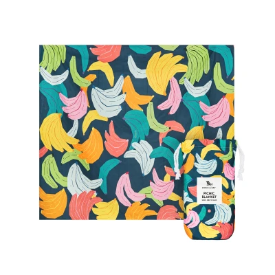 Abbildung von Dock &amp; Bay Picknickdecke Schnell trocknend und wasserfest 100% recycelte Materialien Large (66x66) Banarama