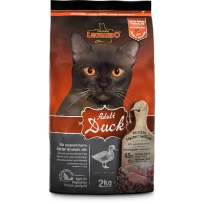 Abbildung von Leonardo Adult Duck [2kg] Katzenfutter Trockenfutter für Katzen Alleinfuttermittel ausgewachsene Aller Rassen ab 1 Jahr