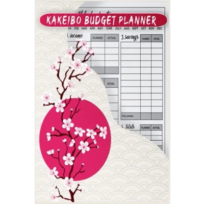 Abbildung von kakeibo Budget planner: Art Of Japanese Management for Saving Money,Expense Tracker to Help You Stick a and Reach Your Savings Goals Week by Week, Personal Expense