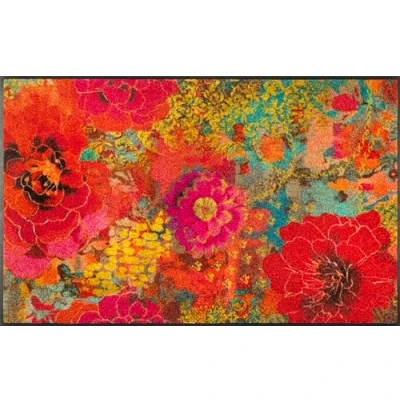 Abbildung von wash+dry by Kleen Tex Teppich &quot;Flowerchains&quot;, rechteckig