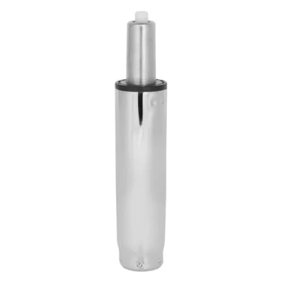 Abbildung von hjh OFFICE 723 03 Gasdruckfeder Größe M 270 355 mm Stahl Chrom Gasfeder für Bürostuhl mit Tiefenfederung Silber, 180 kg