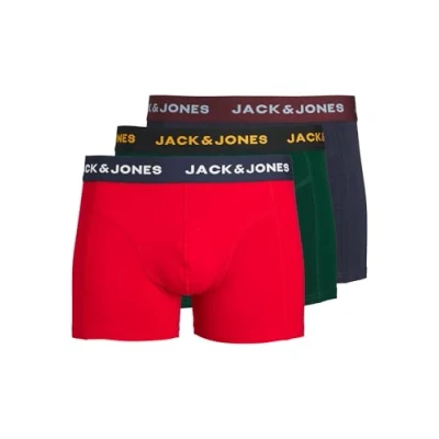 Abbildung von JACK &amp; JONES Male Shorts 3er Pack Shorts, Farbe:Mehrfarbig, Größe:XL