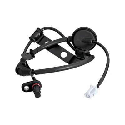 Abbildung von HELLA 6PU 358 251 081 ABS Sensor Hinterachse mit Befestigungsclips am Kabel Hallsensor 2 polig 787mm HYUNDAI: i30 I Schrägheck, Kombi